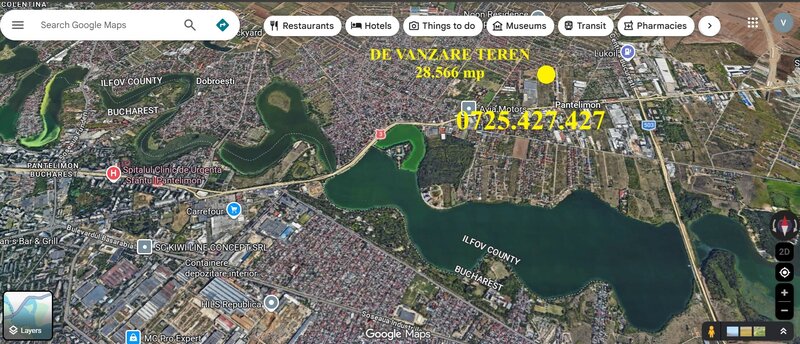 Pantelimon, de vanzare teren,